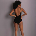 Style perfect suit jednodielne plavky s vypchávkami 7704 black - RosaFaia 001 black 36A/B