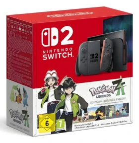 Nintendo Switch 2 čierna + Pokémon Legends: ZA / Herná konzola / 7,9" LCD / 256 GB / Wi-Fi 6 (0045496337254)