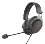 Muvit Gaming 7.1 čierna / Herné slúchadlá / mikrofón / 3.5 mm Jack (MGH500)