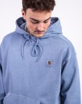 Carhartt WIP Hooded Nelson Sweat Gentle Blue garment dyed L