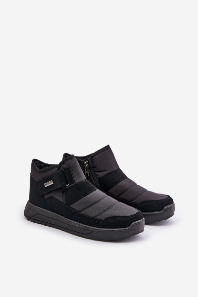 Zateplené pánske zimné topánky snežnice Progress Black 44