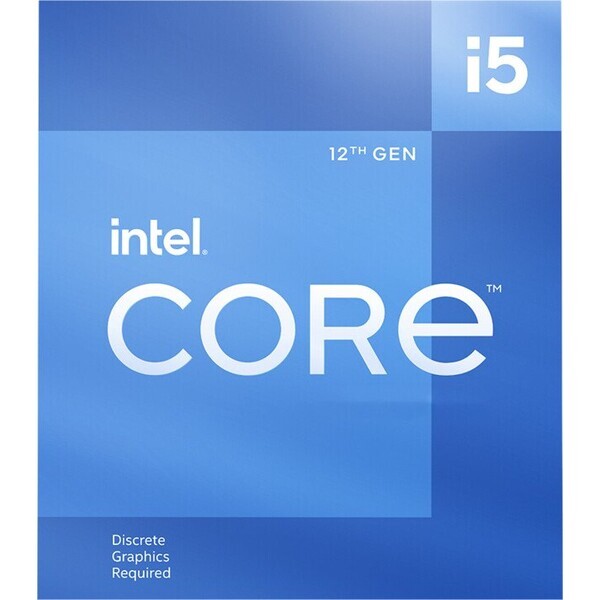 Intel Core i5-12400F @ 2.5GHz / TB 4.4GHz / 6C12T / 18MB Cache / Bez VGA / 1700 / Alder Lake / 65W (BX8071512400f)