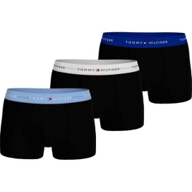 Pánske boxerky Tommy Hilfiger 3-pack Black Cotton Comfortable M