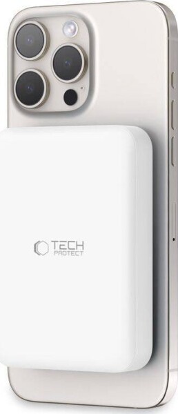 Tech-Protect TECH-PROTECT PB11 LIFEMAG MAGSAFE POWER BANK 10000MAH WHITE