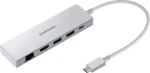 SAMSUNG EE-P5400USEGEU Multiport adaptér strieborná / 5 portov / USB-C (EE-P5400USEGEU)