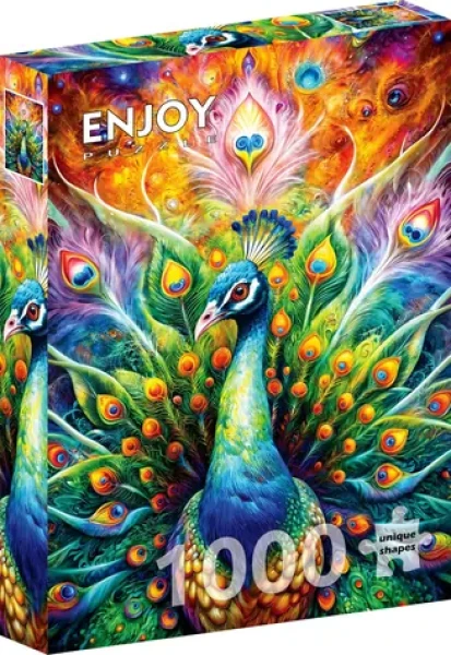 ENJOY Puzzle Pávie majestát