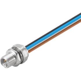 Weidmüller SAIE-M12SL-0.3VFM16-1.5 upravený zástrčkový konektor pre senzory - aktory, 2530770000, 1 ks; 2530770000