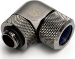 BitsPower Bitspower Advanced Multi-Link Adapter Anschluss 90 Grad G1/4 Zoll AG auf 14mm AD Hardtube - drehbar, schwarz