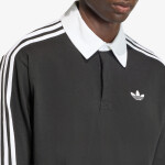 Tričko adidas x Oasis 3-Stripes Rugby Longsleeve Polo Black M