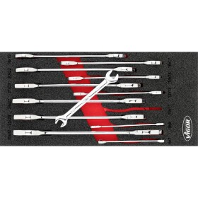 Vigor V6721N sada obojstranných vidlicových kľúčov; V6721N