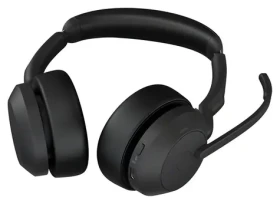 JABRA Evolve2 55 čierna / Slúchadlá / mikrofón / ANC / USB-A / Bluetooth 5.2 / stojanček / UC Stereo (25599-989-989)