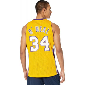 Mitchell & Ness Pánsky dres Los Angeles Lakers NBA Swingman Home Jersey Lakers 99 Shaquille O`Neal SMJYGS18179-LALLTGD99SON M