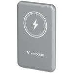 Verbatim Charge 'n' Go Magnetická bezdrôtová powerbanka 5000mAh šedá / USB-C / MagSafe / 15-20W (32244)