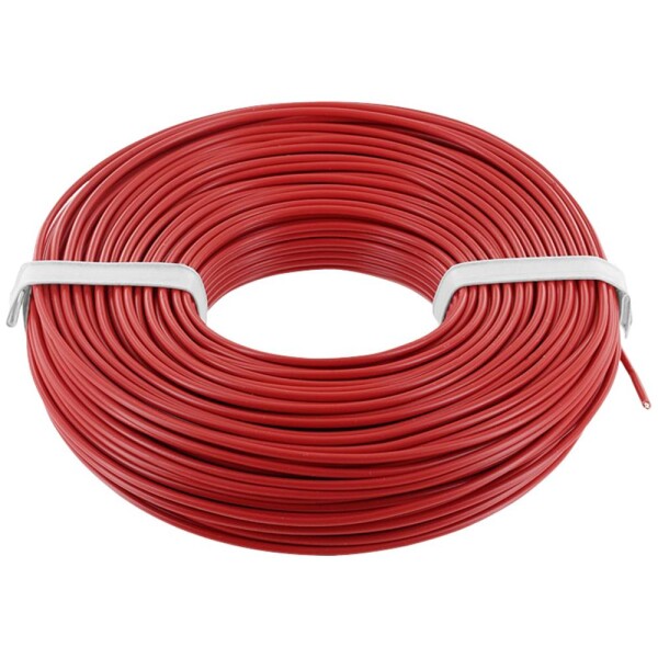 Econ connect KL05RT40 opletenie / lanko, 1 x 0.5 mm², červená, 40 m; KL05RT40