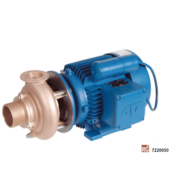 Hugo Lahme FitStar bazénové čerpadlo protiprúdu - 20 m3 / h, 1,1 kW, 230 V, 50 / 60 Hz, červený bronz - pre bazény do 35 m3