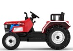 Mamido Detský elektrický traktor Mahindra XXL žltý