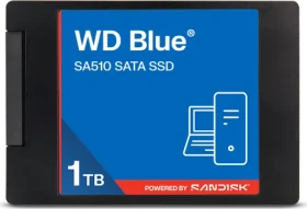 WD Blue SA510 1TB / SSD / 2.5" SATA III / R: 560 MB / s / W: 520 MB / s / TLC / 5 rokov (WDS100T5B0A-00LMP0)