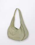 Kaala Adda Moon Bag Large Pale Olive