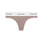 Dámske tangá Modern Cotton Nat QF7050E-5R4 - Calvin Klein L
