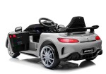 Mamido Elektrické autíčko Mercedes GTR lakované strieborné