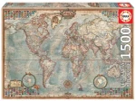 Educa Puzzle Stará politická mapa sveta /1500 dielikov/ od 14 rokov
