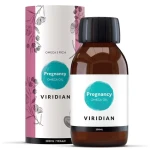 Viridian Pregnancy Omega Oil 200 ml (Zmes olejov pre tehotné poskytujúce Omega 3, 6 a 9) (11970)