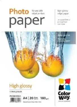 Colorway Fotopapier A4 (lesklý) - 180g/m2 50ks (PG180050A4)