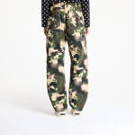 Kalhoty A BATHING APE Map Camo Relaxed Fit Work Pants UNISEX Green L