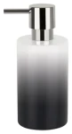 Spirella TUBE Gradient čierno-biely / Dávkovač mydla / Keramika / 300 ml