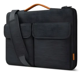Inateck LB03008-15 čierna / Taška na notebook / 15,6" / polyuretán / vodeodolná / nastaviteľný popruh (LB03008-15_BLACK GRAY)