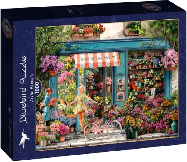 BlueBird Puzzle V kvetinárstve