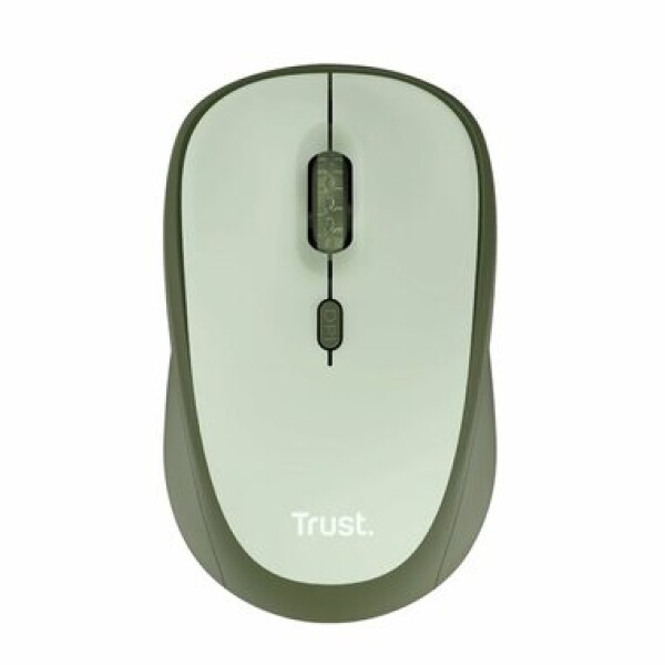 Trust YVI+ wireless mouse eco zelená / bezdrôtová optická myš / 1600 DPI / 4 tlačidlá (24552-T)