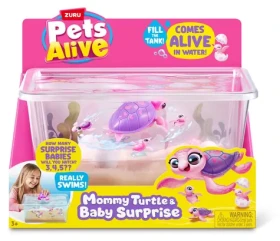 Zuru Pets Alive Herná figúrka Mama Turtle Baby Surprise