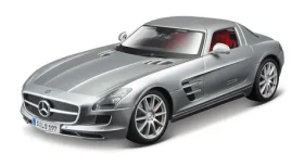 Maisto Mercedes-Benz SLS AMG strieborná