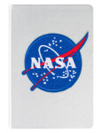 BAAGL Notes NASA strieborná / 15x21x1.5 cm / dopredaj (A-8161)