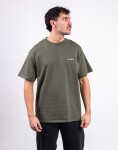 Carhartt WIP S/S Script Embroidery T-Shirt Leaf/White L