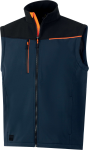 Bunda 2 V 1 Delta Plus softshell SOCCIA Farba: Čierna/ Červená, Veľkosť: M (SOCCINOTM)
