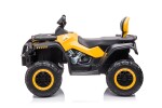 Mamido Mamido Detská elektrická štvorkolka XT-Speed 4x80W 24V žltá