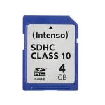 INTENSO SDHC 4GB Class 10 / Pamäťová karta / SD / čítanie 20 MB/s / zápis 12 MB/s (3411450)