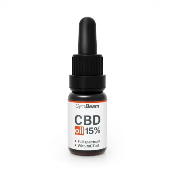 CBD olej 15% 10 ml - GymBeam (10 ml) (63271-1-10ml)