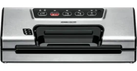 Rommelsbacher VAC 385 nerez/čierna / Vákuovačka / 120 W / 12 l/min / šírka rolky 30 cm (VAC 385)