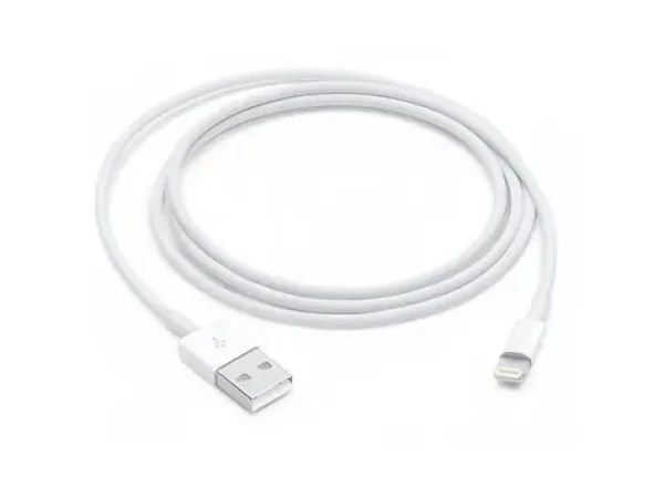 Apple Dátový kábel pre Apple iPhone USB-A - Lightning 2m biela (84501901)