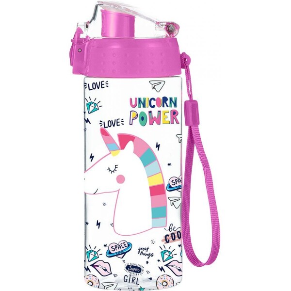 OXYBAG Fľaša na pitie OXY CLICK Unicorn iconic 500 ml (152429)