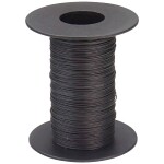 Donau Elektronik 110-1-100 opletenie / lanko, 1 x 0.04 mm², čierna, 100 m; 110-1-100