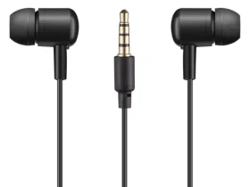 Sandberg Saver Earphones čierna / Slúchadlá do uší / 3.5mm jack / 1.2m