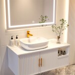 REA - Zrkadlo LED 80x60cm P10407 HOM-02829