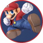 Jedlý papier Super Mario poze 19,5 cm - Pictu Hap - Pictu Hap