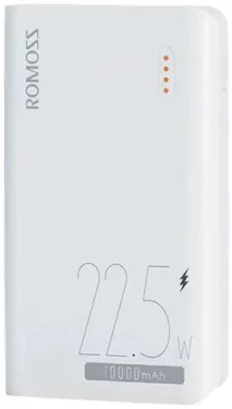 Romoss SENSE4SF 10000 mAh biela / Powerbanka / 22.5W / 2x USB-A + 1x USB-C + Lightning + microUSB (PPH10-151-1133H)