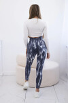 Fitness legíny 82371 s push upom grafitová - Kesi S/M