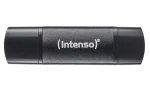 INTENSO Flex Line 64GB čierna / Flash disk / USB-C, USB-A / USB 3.2 Gen 1 / čítanie 70 MB/s (3544490)